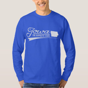 鉱山の服装のアイオワの州 Tシャツ