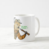 鉱山のShibeのコーヒーカップ コーヒーマグカップ (正面右)