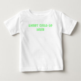 鉱山のsleepsuitの甘い子供 ベビーTシャツ