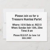 鉱山会社トレジャーファンダー 招待状 (裏面)