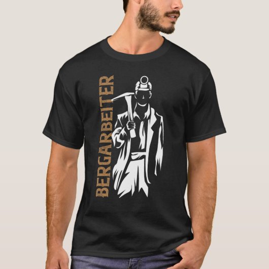 鉱山労働者バディ Tシャツ (正面)