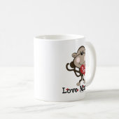 鉱山愛猿のバレンタインのマグがあって下さい コーヒーマグカップ (正面右)