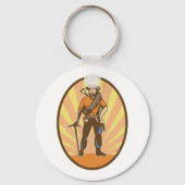 鉱山探査機 キーホルダー (裏面)