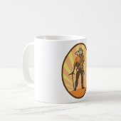 鉱山探査機 コーヒーマグカップ (正面左)