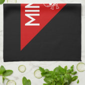 鉱山標識 |看板 |記号 キッチンタオル (折り畳み)