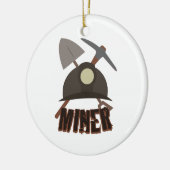 鉱山設備 セラミックオーナメント (左)