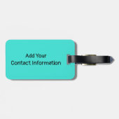 鉱山! カモメの荷物のラベル ラゲッジタグ (裏面横)