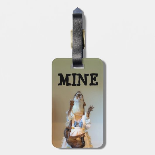 鉱山(両面) ラゲッジタグ (裏面縦)