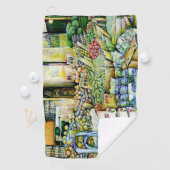 鉱業化の芸術的妨げ ゴルフタオル (インサイチュ)