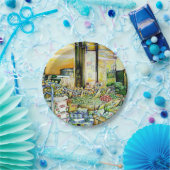 鉱業化の芸術的妨げ ペーパープレート (パーティー)