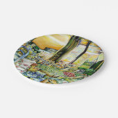 鉱業化の芸術的妨げ ペーパープレート (アングル)