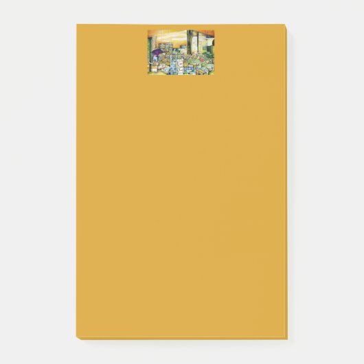 鉱業化の芸術的妨げ ポストイット (正面)