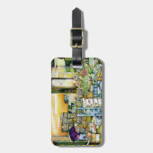 鉱業化の芸術的妨げ ラゲッジタグ (正面縦)