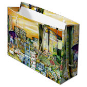 鉱業化の芸術的妨げ ラージペーパーバッグ (正面アングル)