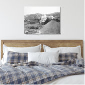 鉱業工場「自家工事業」の見解 キャンバスプリント (インサイチュ (寝室))