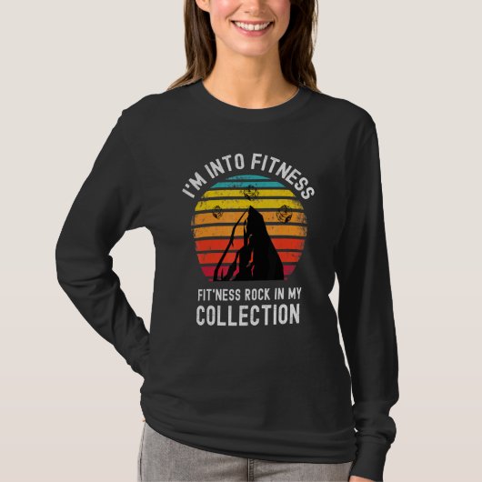 鉱物岩収集地質学者 Tシャツ (正面)
