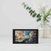 鉱物結晶エネルギー霊気名刺 名刺 (スタンド正面)