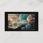 鉱物結晶エネルギー霊気名刺 名刺 (正面)