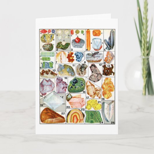 鉱物 カード (正面)