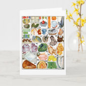 鉱物 カード (黄色い花)