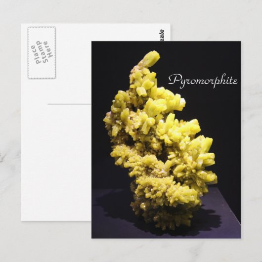鉱物・宝石# 7 ポストカード (正面/裏面)