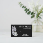 鉱物・水晶名刺 名刺 (スタンド正面)