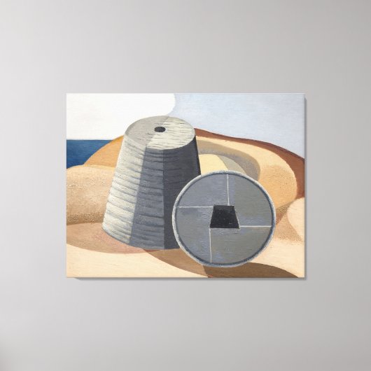 鉱物（1935年） キャンバスプリント (正面)