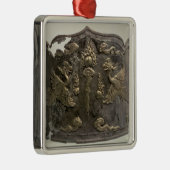 銀および小包の金メッキの帝国王冠 メタルオーナメント (右)