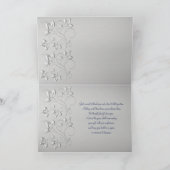 銀および海軍サンキューカード サンキューカード (内部)