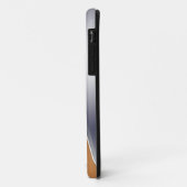 銀および金ゴールドのモノグラムの手紙G Case-Mate iPhoneケース (裏面/左)