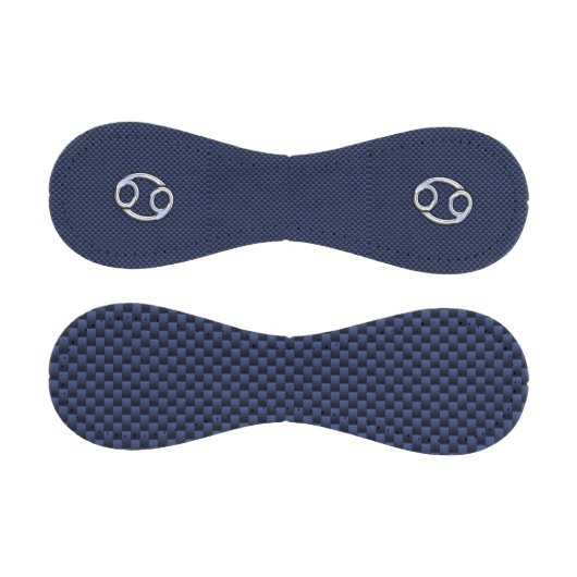 銀がん〔占星術の〕十二宮図シンボルネイビー炭素繊維 野球ボール (パネル)