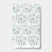 銀が白い液体の池に滴る バッジ (裏面)