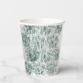 銀が白い液体の池に滴る 紙コップ (裏面)