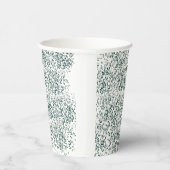 銀が白い液体の池に滴る 紙コップ (右)