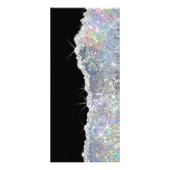 銀きらめくグリッター価格表ラック・カード ラックカード (裏面)