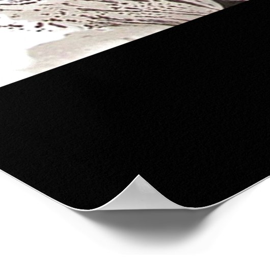 銀すごい煙霧 ポスター (角)