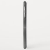 銀とオレンジのステンレス鋼メタル Case-Mate iPhoneケース (裏面/左)