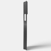 銀とオレンジのステンレス鋼メタル Case-Mate iPhoneケース (裏面 / 右)