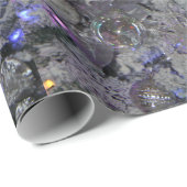 銀と白のクリスマスラッピング紙 ラッピングペーパー (ロールコーナー)