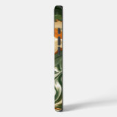 銀と紫の渦巻き Case-Mate iPhoneケース (裏面 / 左)