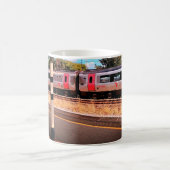 銀と赤 コーヒーマグカップ (中央)