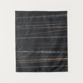 銀と金ゴールドの木の幹 タペストリー (正面)