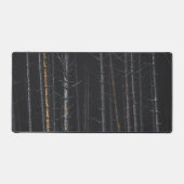 銀と金ゴールドの木の幹 デスクマット (正面)