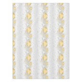 銀と金ゴールド テーブルクロス (正面)