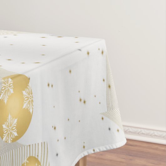 銀と金ゴールド テーブルクロス (インサイチュ)