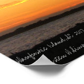 銀と金ゴールド ポスター (角)