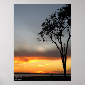 銀と金ゴールド ポスター