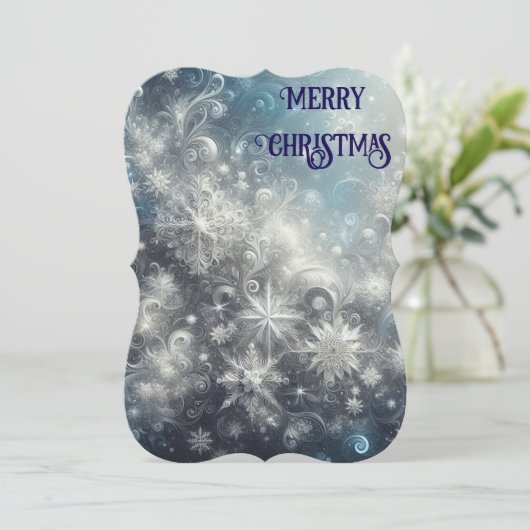 銀と青の雪片の冬 (スタンド正面)