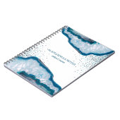 銀と青瑪瑙 ノートブック (左側)