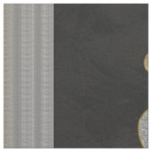 銀と黒の優雅さ。 ファブリック (クローズアップ)